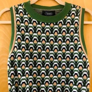 Cider Green Sweater Vest